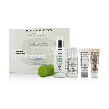 SISLEY Botanical D-Tox Detoxifying Discovery Program: Botanical D-Tox 30ml + Make-Up Remover 30ml + Mask 10ml + Pore Minimizer 10ml