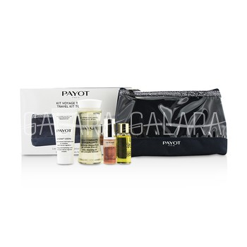 PAYOT Travel Kit Top To Toe Set: Cleansing Oil 50ml + Cream 15ml + Elixir D'Ean Essence 5ml + Elixir Oil 10ml