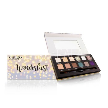 CARGO Wanderlust Eye Shadow Palette (12x Eye Shadow, 1x Shadow Brush)