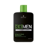 SCHWARZKOPF      3D Men Hair and Body Shampoo